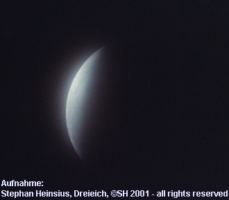 Austritt aus dem Erdschatten