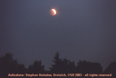 Eclipse &uuml;ber B&auml;umen