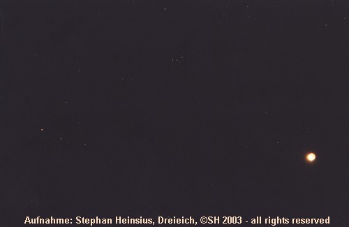 Mondfinsternis 2003 in Taurus