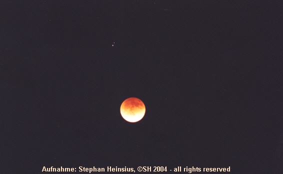 Totale Mondfisternis und Alpha Librae