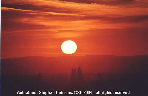 Septembersonnenuntergang