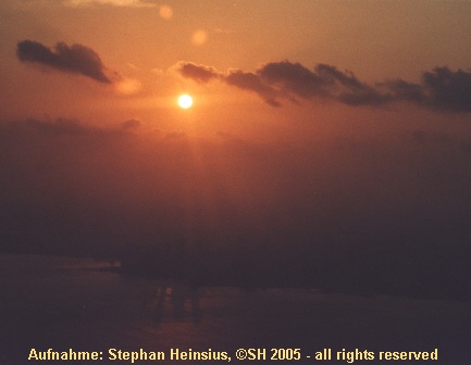 Sonnenuntergang &uuml;ber Panama City