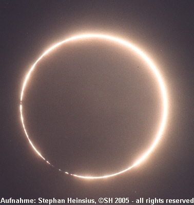 Panama Eclipse - zweiter Kontakt