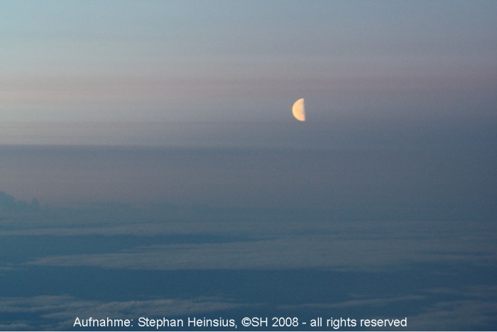 Mondaufgang &uuml;ber Nordrussland