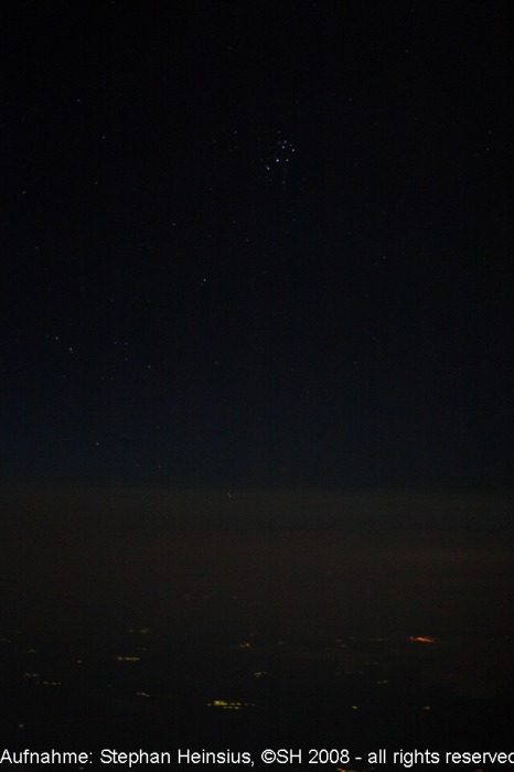 Aufgang der Plejaden &uuml;ber Sibirien