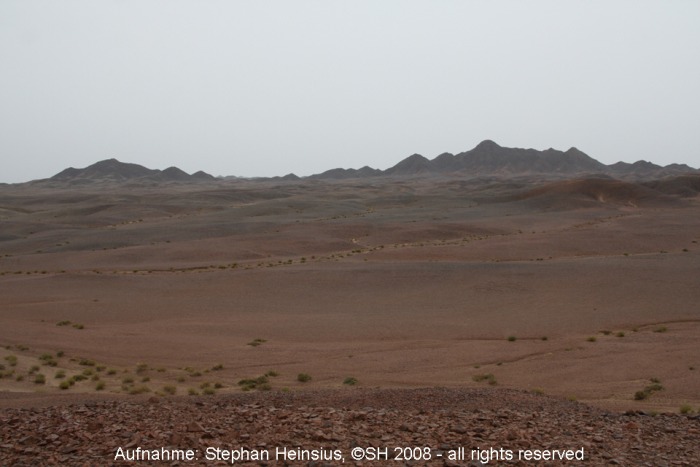 Regen in der Wüste Gobi