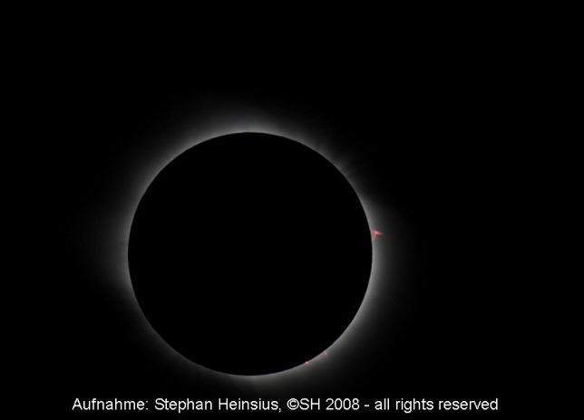 Gro&szlig;e Protuberanz