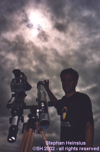 Stephan Heinsius und Eclipse 2002